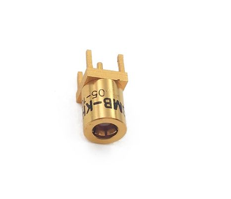 Soldered  Smb Female Connector  DC 4GHz ISO9001:2015 Certification