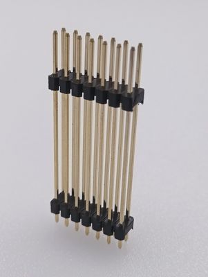 Gold Plated Straight PIN Header Connector Pitch 2.54mm Dual Row Pin Header