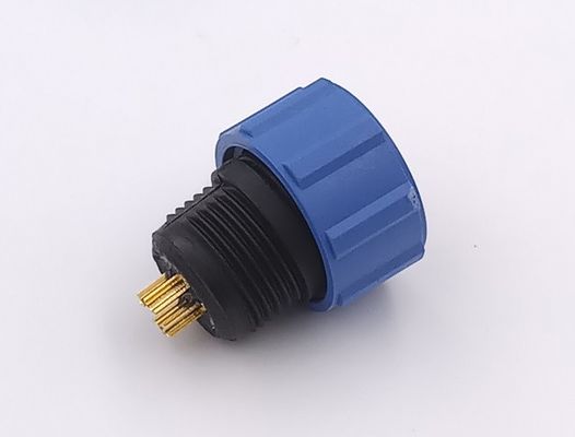 Vehicle Circular Waterproof Connector M15  Plug 4 Pin Round Male Connector