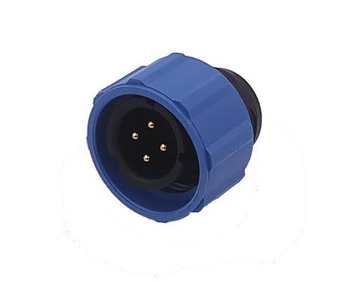 Vehicle Circular Waterproof Connector M15  Plug 4 Pin Round Male Connector