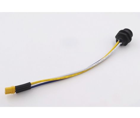 M15 Industrial Circular Connectors  Three Pin Female Socket RoHS Certification