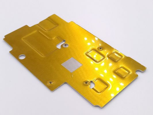 Sheet Metal Stamping Parts Tin Plated For PCB Main Board Cooling