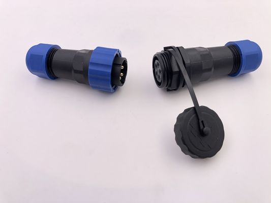 IP68  Circular Waterproof Connector M20 Circular 5 Cores Female And Male Socket Connectors