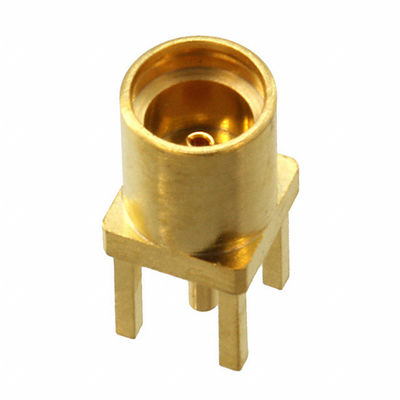 50ohm MMCX female straight rf coaxial connector mmcx for pcb mounting