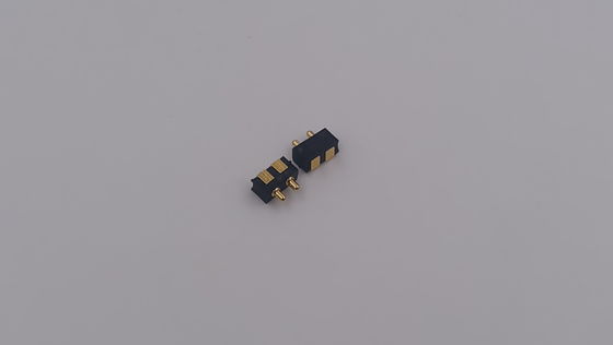 UL94V-0 2.54mm Magnetic Pogo Pin Connector 20000 Cycles 12V