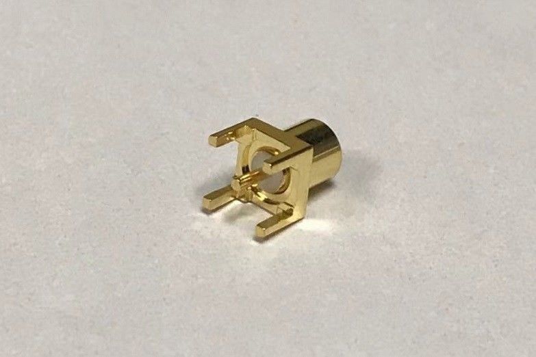 MCX Female RF Coaxial Connectors Straight PCB Mounting Coaxial Antenna Connector