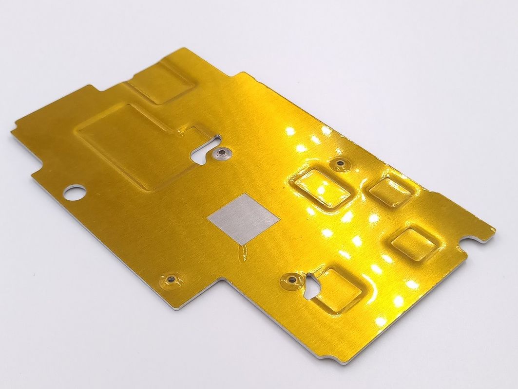 Sheet Metal Stamping Parts Tin Plated For PCB Main Board Cooling