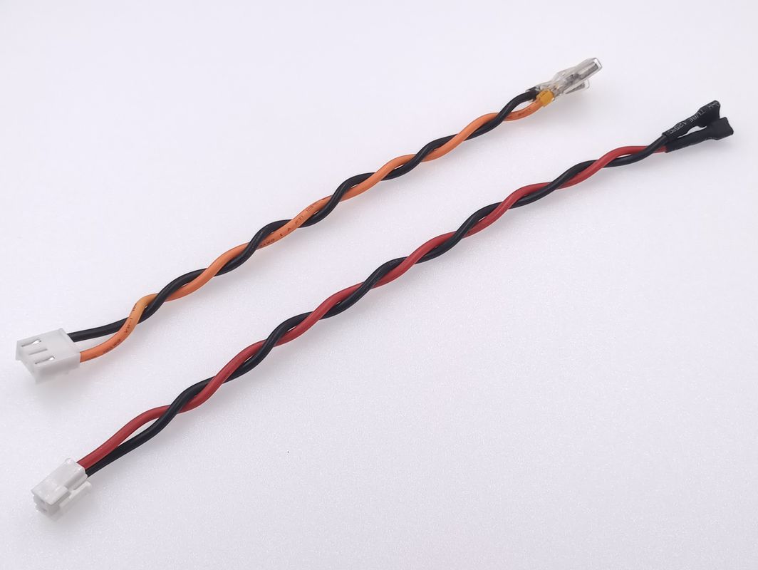 Printed Circiut Board Electrical Cable Harness Twisted Wire Harness UL 1007 22awg Red And Black