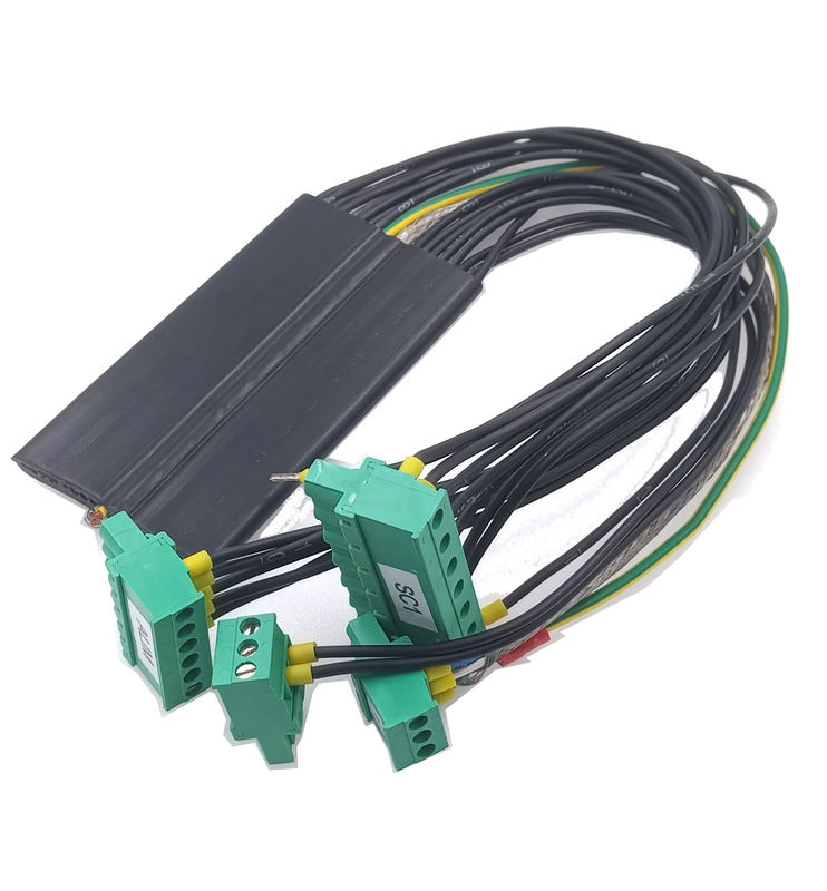 Professional Electrical Wire Harness Electrical Flat Elevator Cables With WAGO Connectors