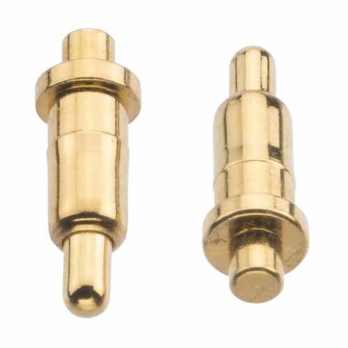 DIP Mounting Spring Loaded Pogo Pins  With PEG Plated Gold Over Nickel Plating